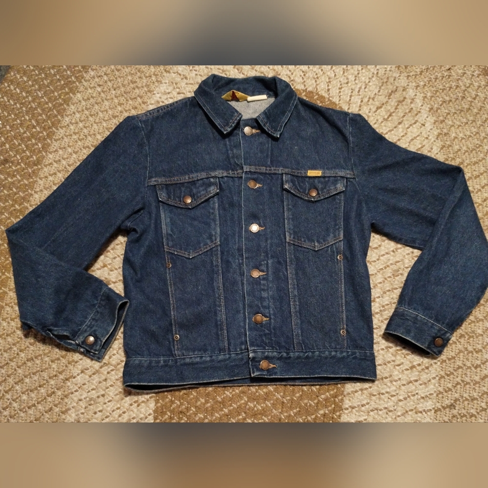 Rustler Women's Trucker Jean Jacket VINTAGE